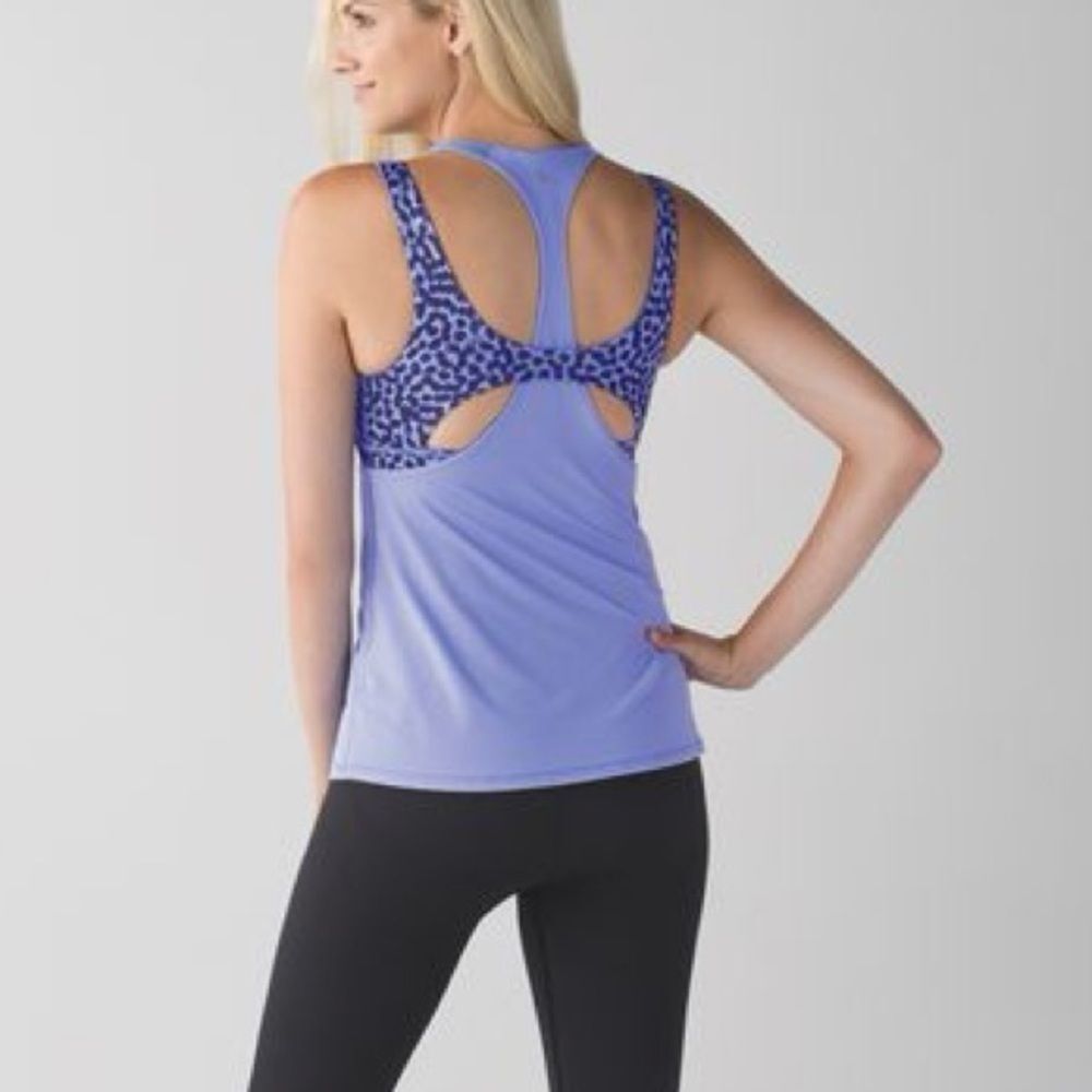 LIKE NEW LULULEMON All Sport Support Tank!